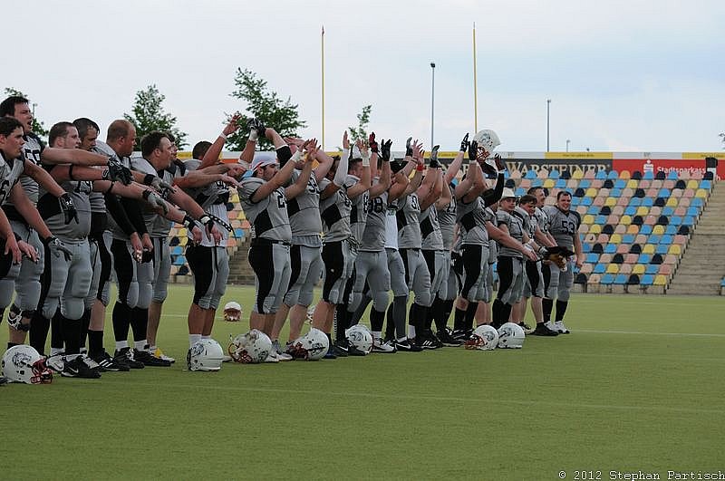 19.05.2012 Mönchengladbach Wolfpack vs. Kreis Heinsberg Bisons (40:2) 
