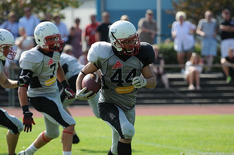 09.09.2012 Düsseldorf Panther II vs. Mönchengladbach Wolfpack (10:7) 