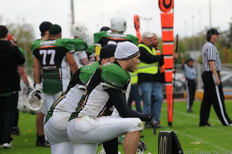 03.10.2012 Düsseldorf Panther II vs. Neuss Frogs (56:12) 