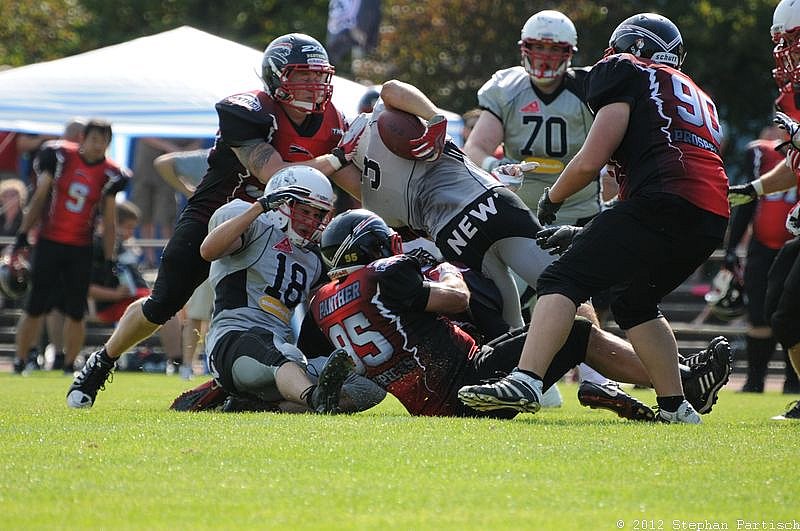 09.09.2012 Düsseldorf Panther II vs. Mönchengladbach Wolfpack (10:7) 