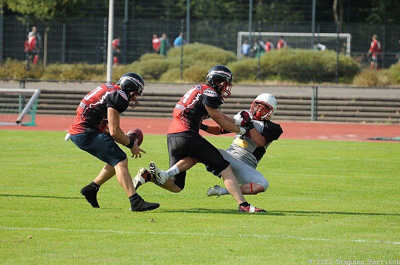 09.09.2012 Düsseldorf Panther II vs. Mönchengladbach Wolfpack (10:7) 
