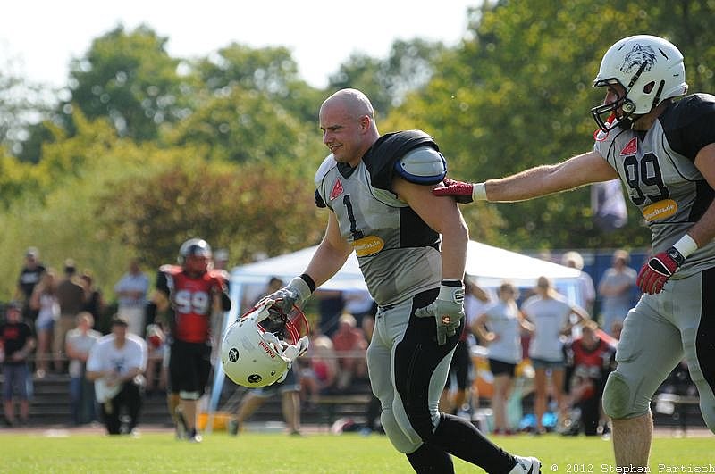 09.09.2012 Düsseldorf Panther II vs. Mönchengladbach Wolfpack (10:7) 