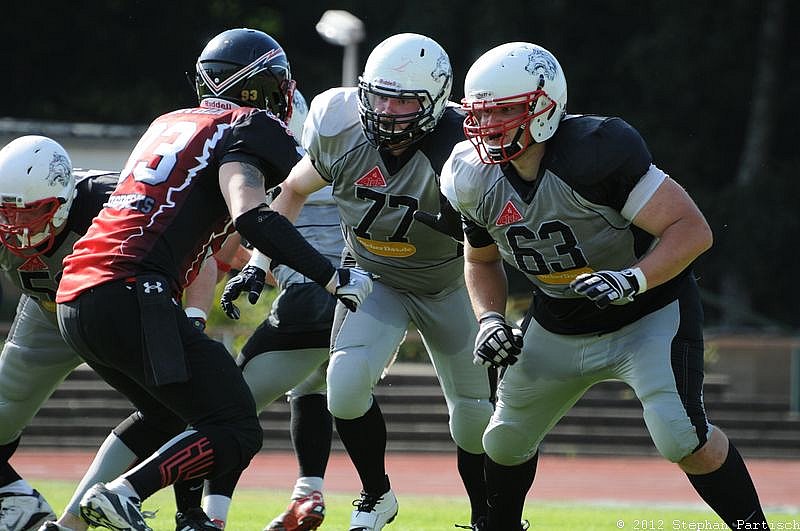 09.09.2012 Düsseldorf Panther II vs. Mönchengladbach Wolfpack (10:7) 