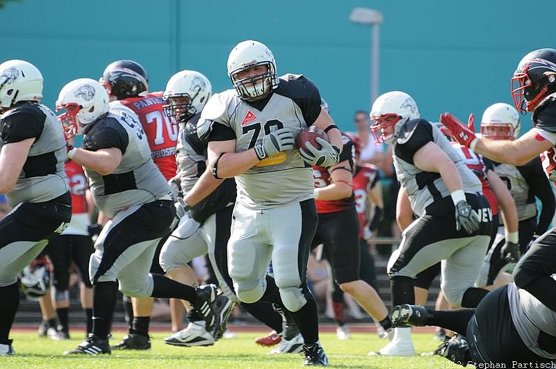 09.09.2012 Düsseldorf Panther II vs. Mönchengladbach Wolfpack (10:7) 