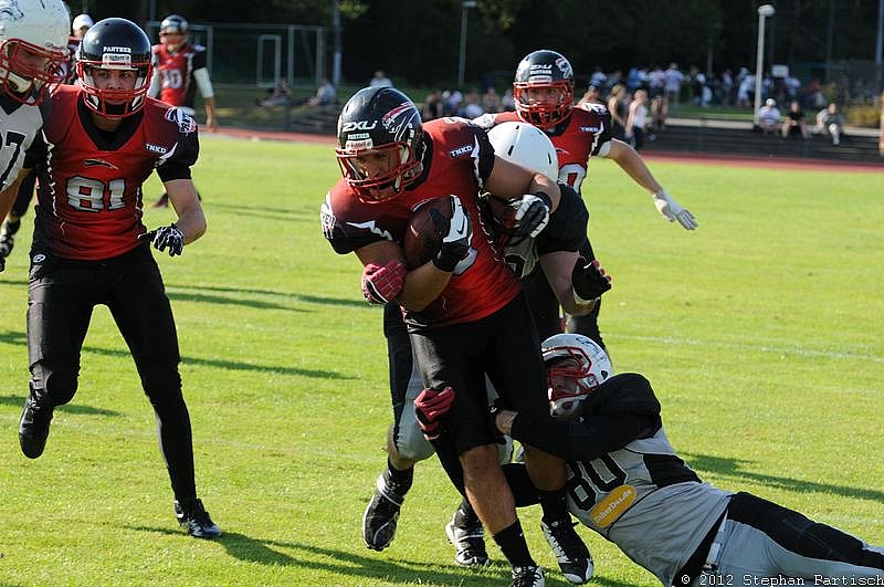 09.09.2012 Düsseldorf Panther II vs. Mönchengladbach Wolfpack (10:7) 