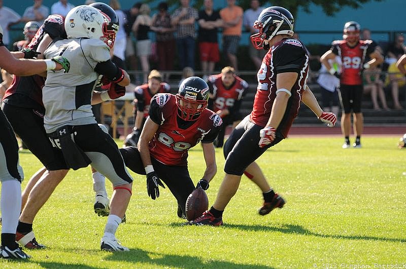 09.09.2012 Düsseldorf Panther II vs. Mönchengladbach Wolfpack (10:7) 