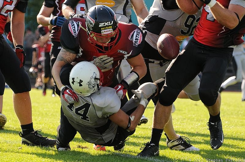 09.09.2012 Düsseldorf Panther II vs. Mönchengladbach Wolfpack (10:7) 