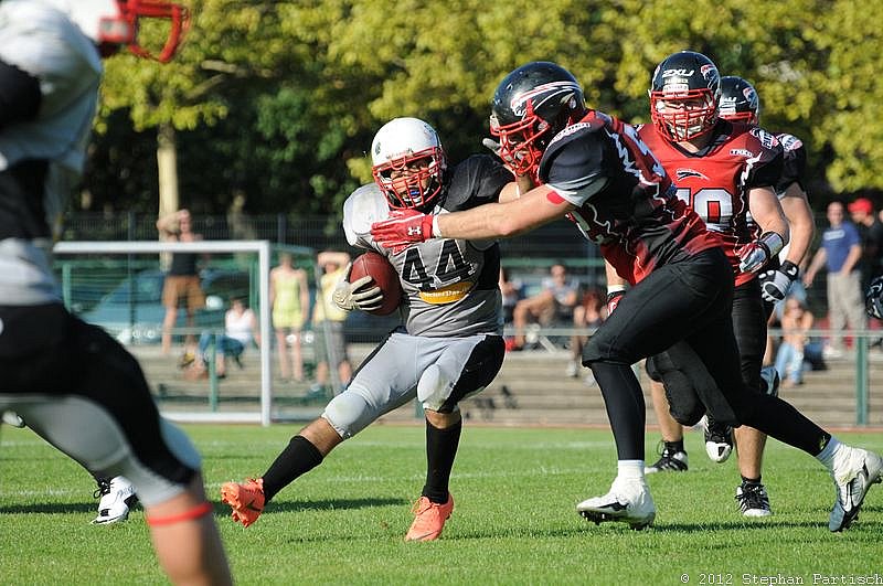 09.09.2012 Düsseldorf Panther II vs. Mönchengladbach Wolfpack (10:7) 