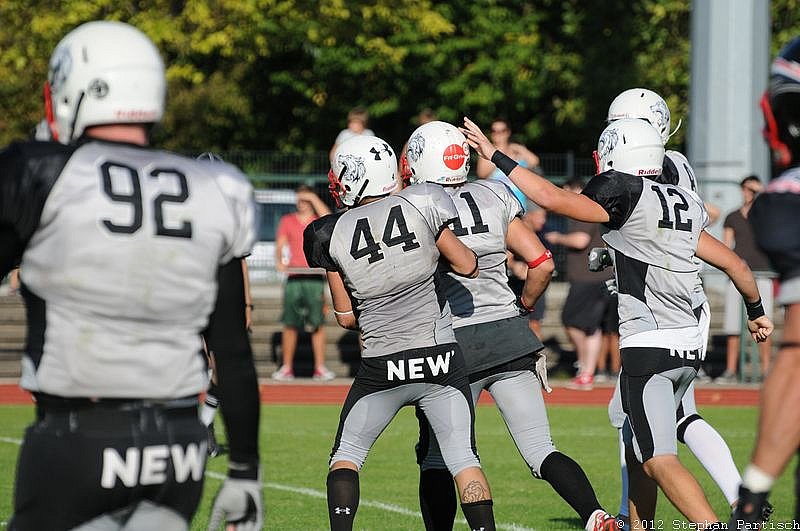 09.09.2012 Düsseldorf Panther II vs. Mönchengladbach Wolfpack (10:7) 