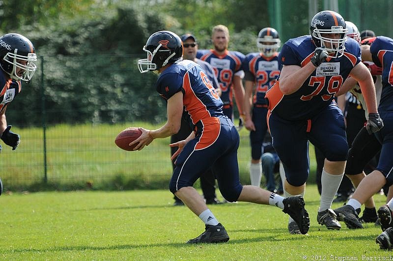 15.09.2012 Leverkusen Tornados vs. Solingen Paladins (9:14) 