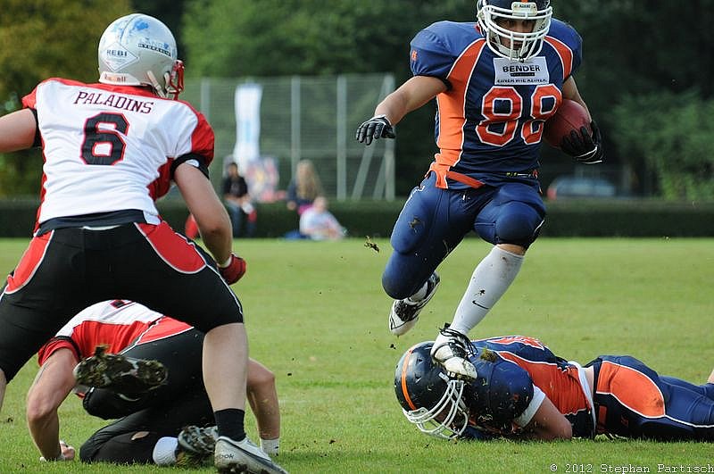 15.09.2012 Leverkusen Tornados vs. Solingen Paladins (9:14) 