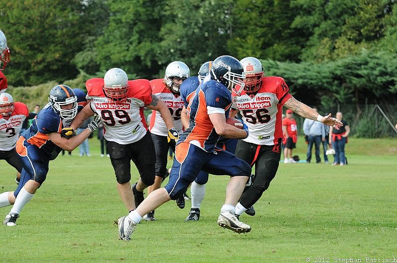 15.09.2012 Leverkusen Tornados vs. Solingen Paladins (9:14) 