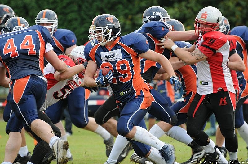 15.09.2012 Leverkusen Tornados vs. Solingen Paladins (9:14) 