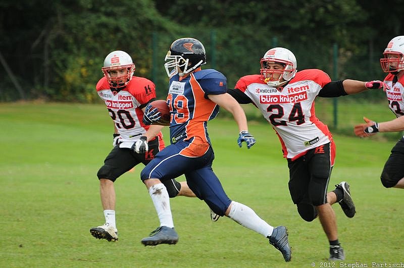 15.09.2012 Leverkusen Tornados vs. Solingen Paladins (9:14) 