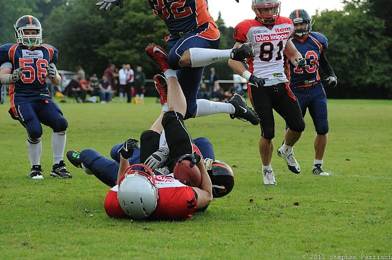 15.09.2012 Leverkusen Tornados vs. Solingen Paladins (9:14) 