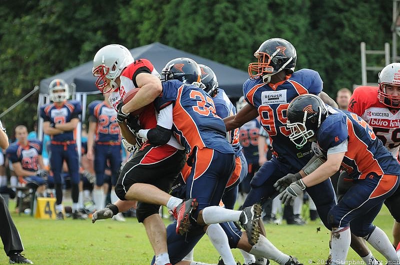 15.09.2012 Leverkusen Tornados vs. Solingen Paladins (9:14) 