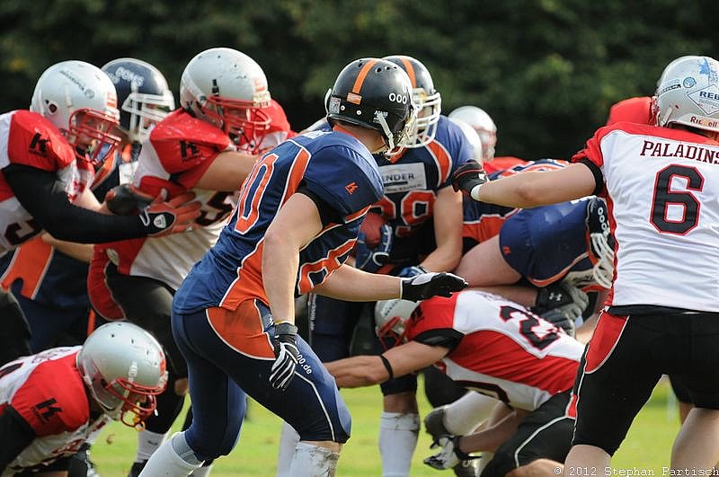 15.09.2012 Leverkusen Tornados vs. Solingen Paladins (9:14) 