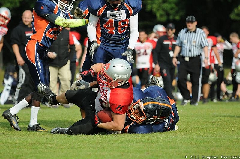 15.09.2012 Leverkusen Tornados vs. Solingen Paladins (9:14) 