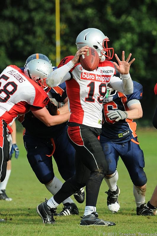 15.09.2012 Leverkusen Tornados vs. Solingen Paladins (9:14) 