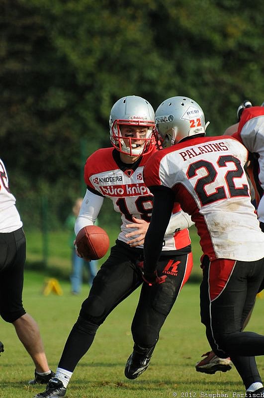 15.09.2012 Leverkusen Tornados vs. Solingen Paladins (9:14) 