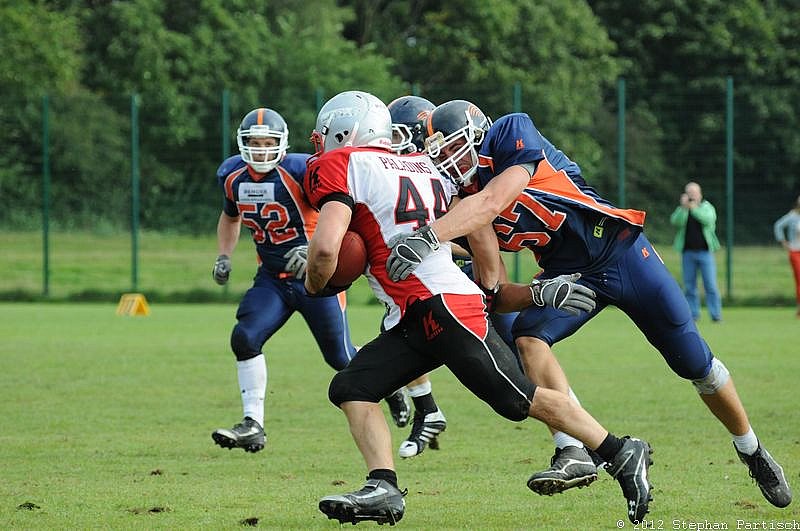 15.09.2012 Leverkusen Tornados vs. Solingen Paladins (9:14) 