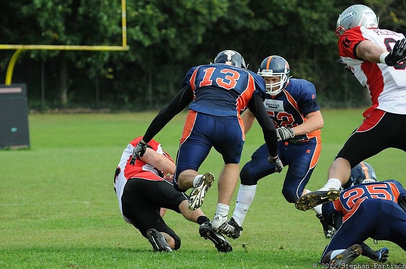 15.09.2012 Leverkusen Tornados vs. Solingen Paladins (9:14) 