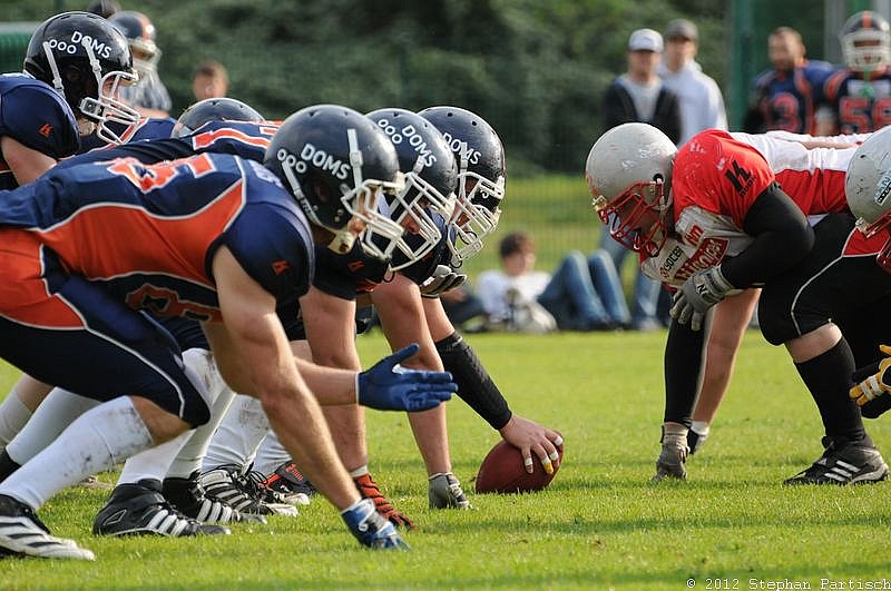15.09.2012 Leverkusen Tornados vs. Solingen Paladins (9:14) 