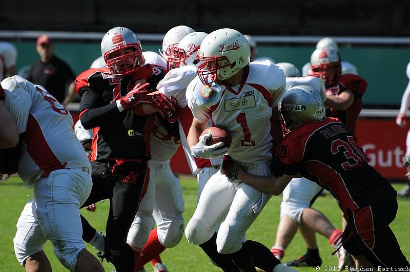 17.06.2012 Solingen Paladins vs. Gelsenkirchen Devils (20:12) 