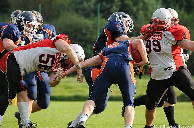 15.09.2012 Leverkusen Tornados vs. Solingen Paladins (9:14) 