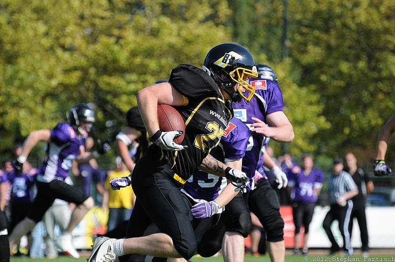 16.09.2012 Düsseldorf Bulldozer vs. Langenfeld Longhorns (0:76) 