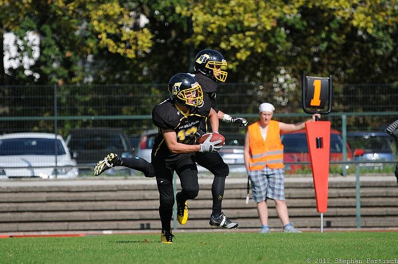 16.09.2012 Düsseldorf Bulldozer vs. Langenfeld Longhorns (0:76) 