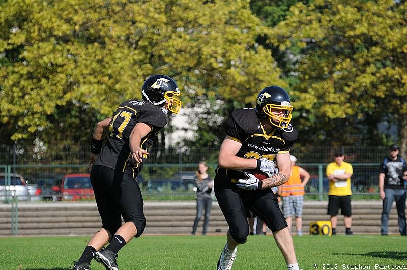 16.09.2012 Düsseldorf Bulldozer vs. Langenfeld Longhorns (0:76) 
