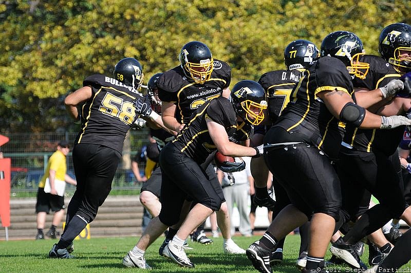 16.09.2012 Düsseldorf Bulldozer vs. Langenfeld Longhorns (0:76) 