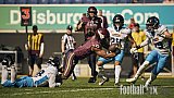 #11 Jonathan Scott, Running Back, Rhein Fire | AFLE | Panthers Wroclaw @ Rhein Fire | Final Score 7:48 | Schauinsland-Reisen-Arena, Duisburg | 12.07.2026 | Job ID: 2026-07-12_0133 - PanthersWroclawAtRheinFire