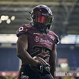 #22 Marvellous Imade, Running Back, Rhein Fire | AFLE | Panthers Wroclaw @ Rhein Fire | Final Score 7:48 | Schauinsland-Reisen-Arena, Duisburg | 12.07.2026 | Job ID: 2026-07-12_0315 - PanthersWroclawAtRheinFire