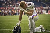 #14 Yannick Mayr, Wide Receiver, Vienna Vikings | AFLE | Vienna Vikings @ Rhein Fire | Final Score 28:16 | Schauinsland-Reisen-Arena, Duisburg | 18.07.2026 | Job ID: 2026-07-18_0280 - ViennaVikingsAtRheinFire
