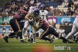 #24 Karri Pajarinen, Running Back, Vienna Vikings | AFLE | Vienna Vikings @ Rhein Fire | Final Score 28:16 | Schauinsland-Reisen-Arena, Duisburg | 18.07.2026 | Job ID: 2026-07-18_0409 - ViennaVikingsAtRheinFire