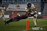 #18 Noah Tour&eacute;, Wide Receiver, Vienna Vikings | AFLE | Vienna Vikings @ Rhein Fire | Final Score 28:16 | Schauinsland-Reisen-Arena, Duisburg | 18.07.2026 | Job ID: 2026-07-18_0656 - ViennaVikingsAtRheinFire