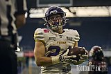 #24 Karri Pajarinen, Running Back, Vienna Vikings | AFLE | Vienna Vikings @ Rhein Fire | Final Score 28:16 | Schauinsland-Reisen-Arena, Duisburg | 18.07.2026 | Job ID: 2026-07-18_0668 - ViennaVikingsAtRheinFire