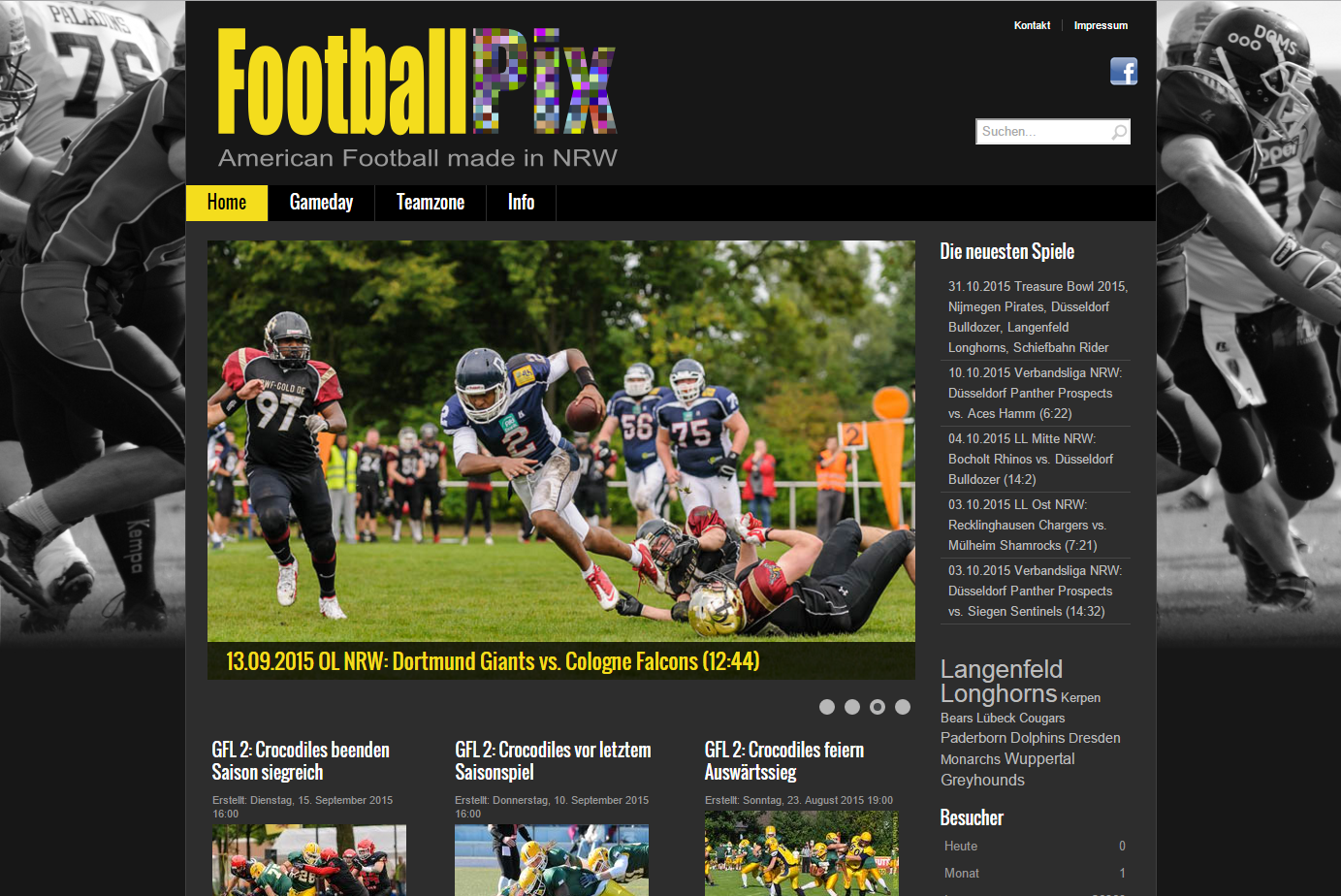 FootballPix alte Homepage